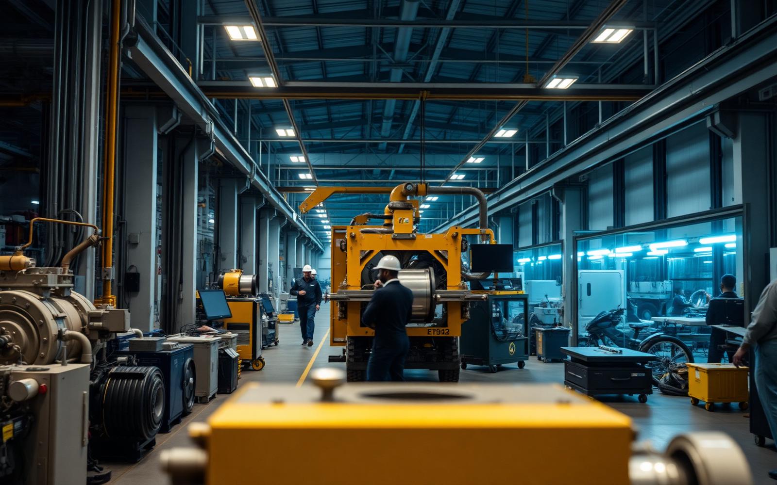 Precision engineering inside a Filotimo Synergy manufacturing facility